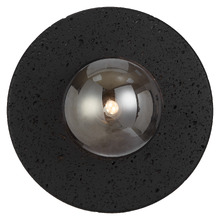 Mathilde Smoke Glass Outdoor Wall Light